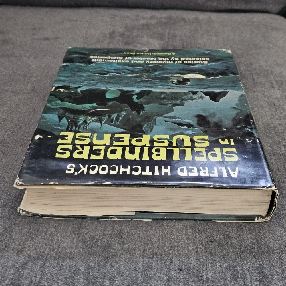 Alfred‎ Hitchcock's Spellbinders In Suspense 1967 Hardcover Book READ